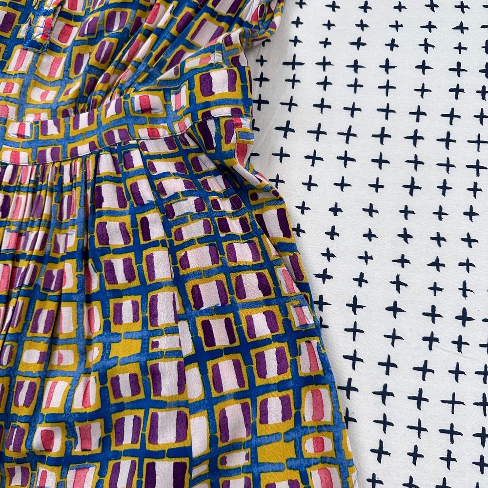 Anthropologie - Plenty by Tracy Reese Sunchecked Sundress - Size 2 - Picture 5 of 5